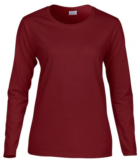 (image for) Long-sleeve T-Shirt, Adult, Ladies’, 100% Pre-shrunk Cotton - Click Image to Close