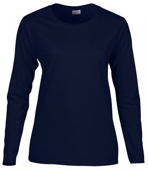 (image for) Long-sleeve T-Shirt, Adult, Ladies’, 100% Pre-shrunk Cotton - Click Image to Close