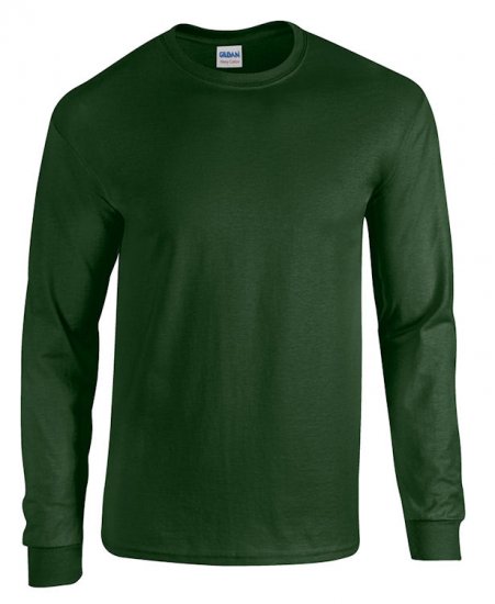 (image for) Long-sleeve T-shirt, Adult, 100% Cotton - Click Image to Close